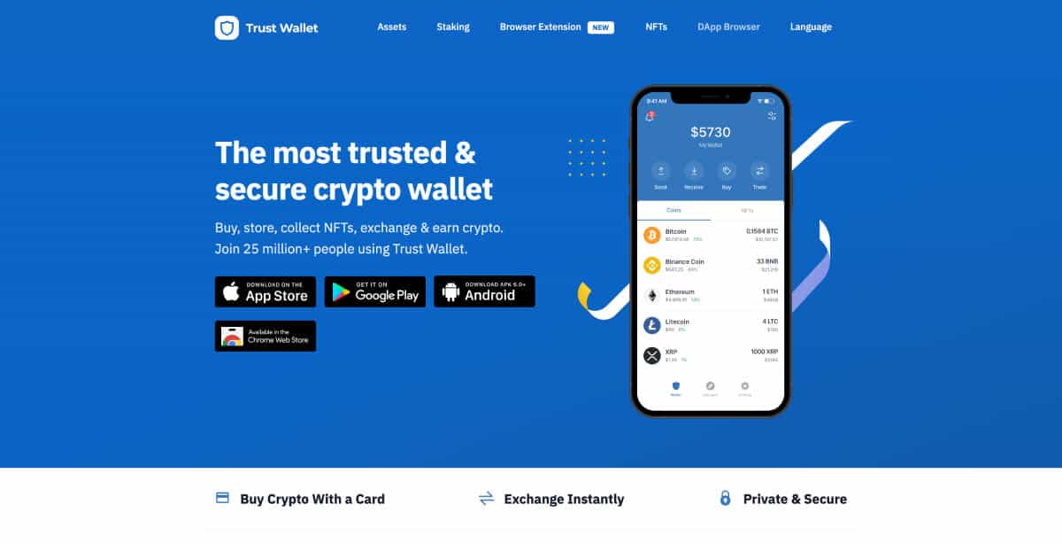 trustwallet norge